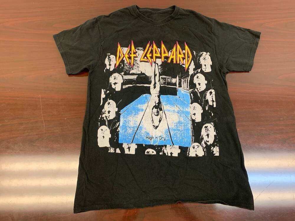 Def Leppard High 'n' Dry 2021 Band Graphic T-Shirt